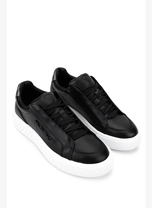 Mario Valentino Kadın Hakiki Deri Siyah Sneakers & Spor Ayakkabı - Görsel 3