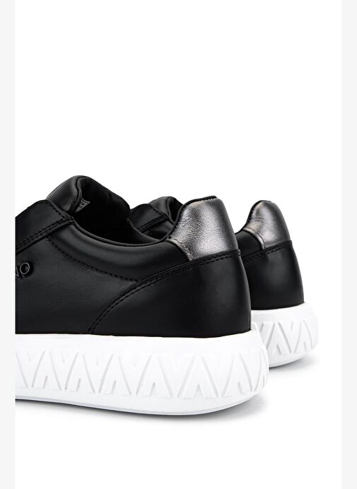 Mario Valentino Kadın Hakiki Deri Siyah Sneakers & Spor Ayakkabı - Görsel 7