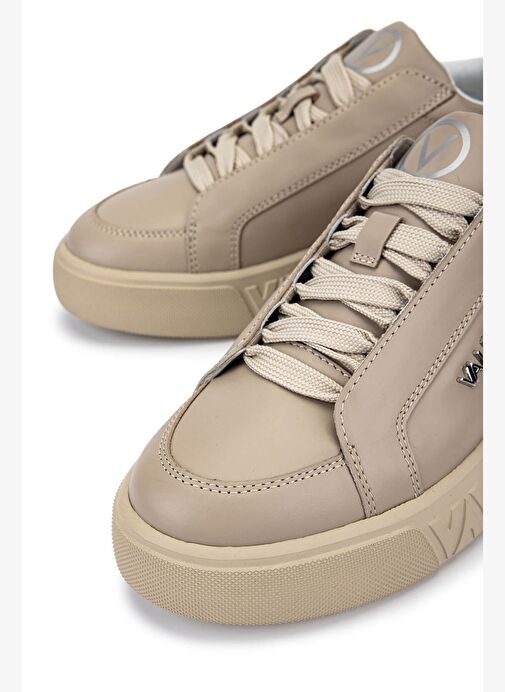 Mario Valentino Kadın Hakiki Deri Bej Sneakers & Spor Ayakkabı - Görsel 5