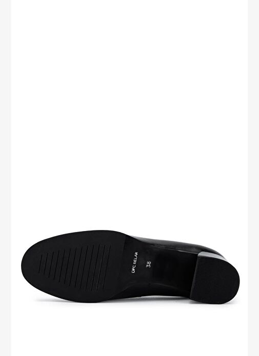 Relax Anatomic Kadın Hakiki Deri Siyah Comfort Ayakkabı - Görsel 4