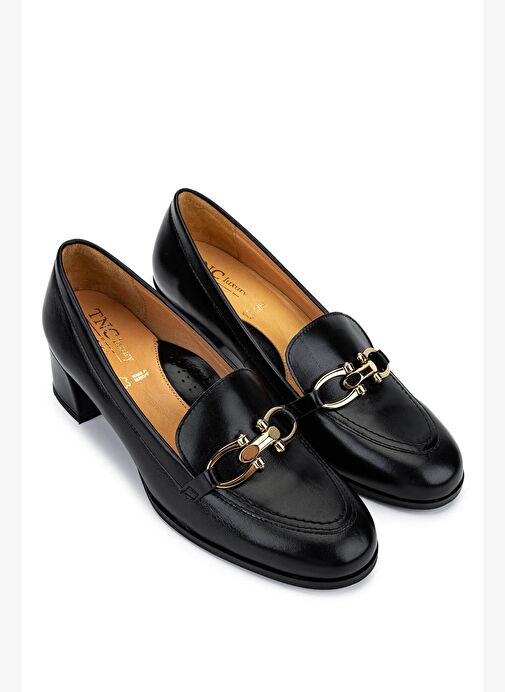 Relax Anatomic Kadın Hakiki Deri Siyah Comfort Ayakkabı - Görsel 3