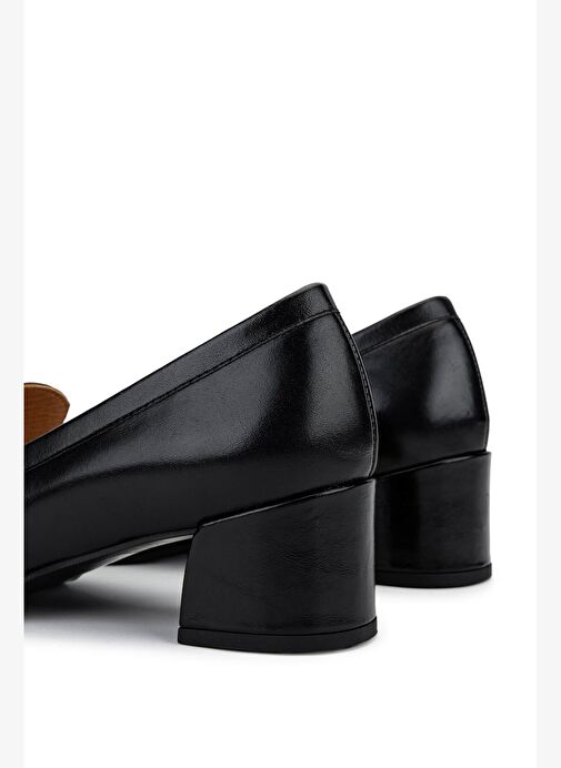 Relax Anatomic Kadın Hakiki Deri Siyah Comfort Ayakkabı - Görsel 6