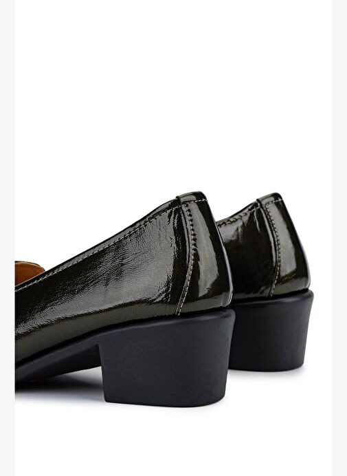 Relax Anatomic Kadın Hakiki Deri Yeşil Comfort Ayakkabı - Görsel 6