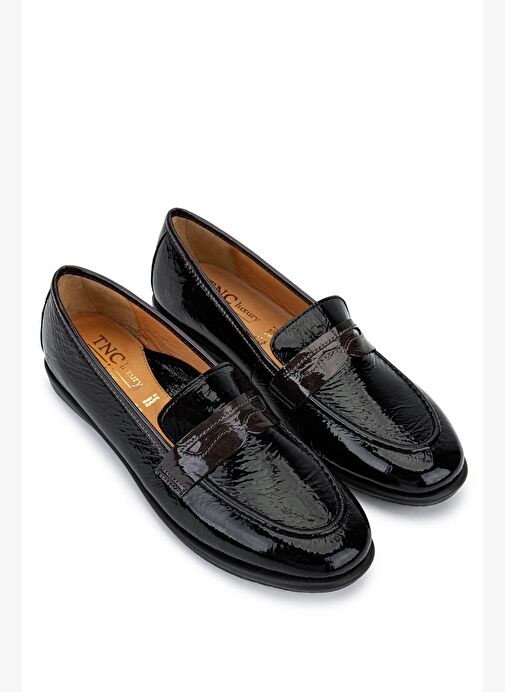 Relax Anatomic Kadın Hakiki Deri Siyah Comfort Ayakkabı - Görsel 3