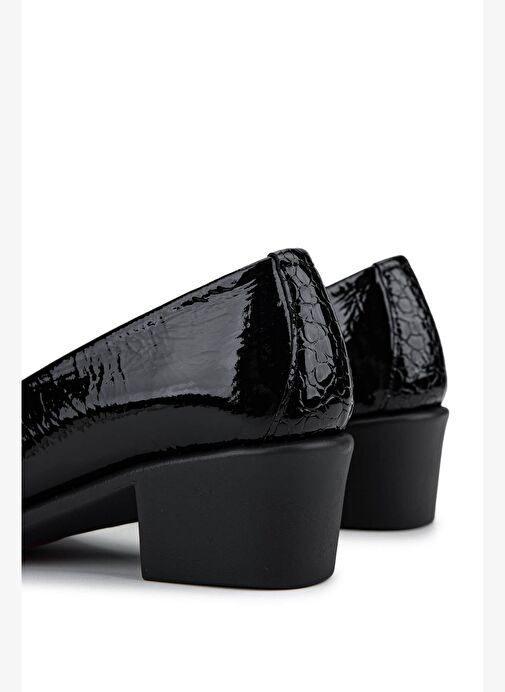 Relax Anatomic Kadın Hakiki Deri Siyah Comfort Ayakkabı - Görsel 6