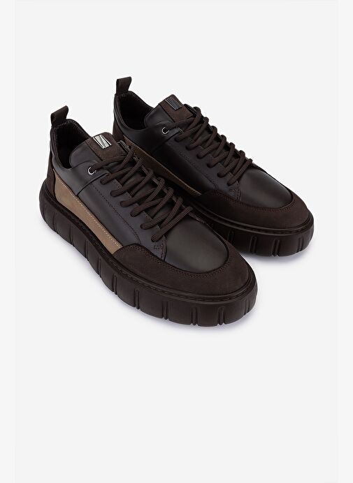 Valmenti Erkek Hakiki Deri Sneakers & Spor Ayakkabı - Görsel 3