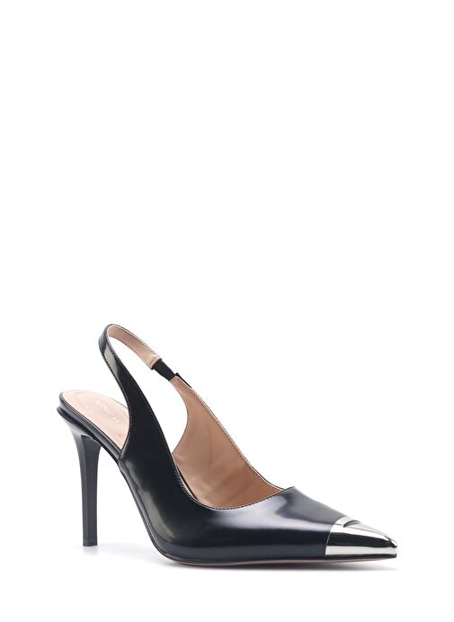 DAISI 5FX Siyah Kadın Topuklu Ayakkabı - Görsel 3
