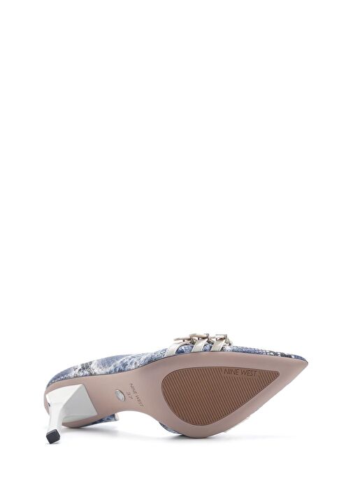 DESIRAE2 5FX Mavi Kadın Topuklu Ayakkabı - Görsel 5