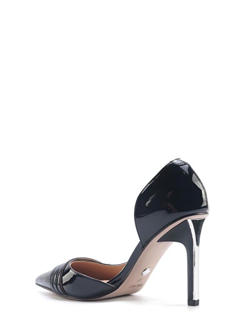 DESIRAE 5FX Siyah Kadın Topuklu Ayakkabı - Görsel 4
