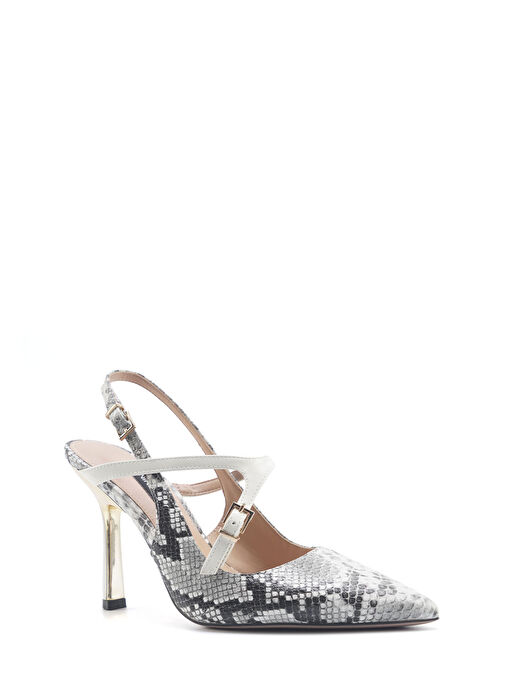 ELIANA2 5FX Siyah Kadın Topuklu Ayakkabı - Görsel 3