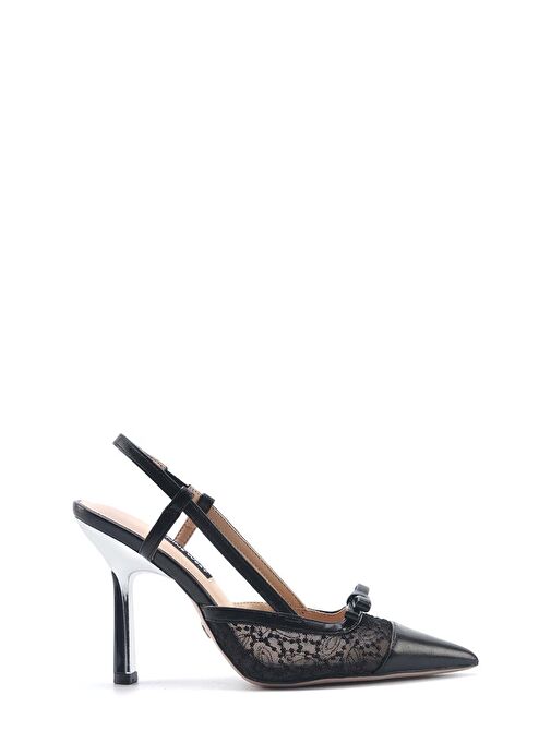 ELISABETH 5FX Siyah Kadın Topuklu Sandalet - Görsel 2