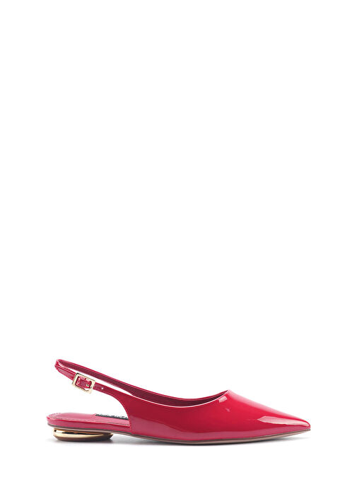 LILIA 5FX Kırmızı Kadın Babet - Görsel 2