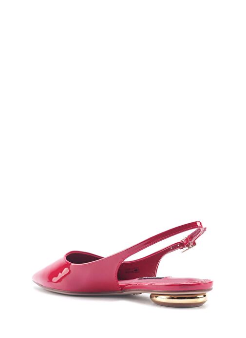 LILIA 5FX Kırmızı Kadın Babet - Görsel 4