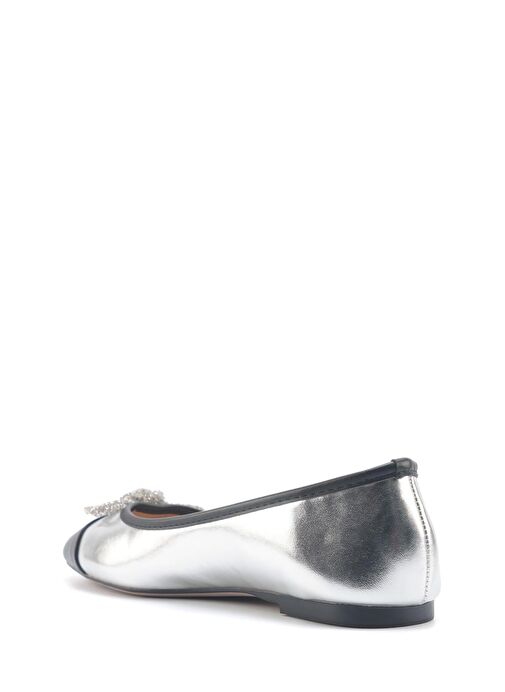 HOLLYA 5FX Gümüş Kadın Babet - Görsel 4