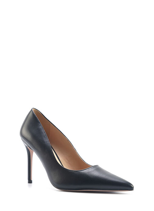 JULIANA 5FX Siyah Kadın Topuklu Ayakkabı - Görsel 3