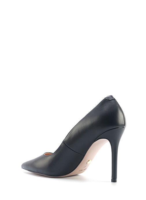 JULIANA 5FX Siyah Kadın Topuklu Ayakkabı - Görsel 4