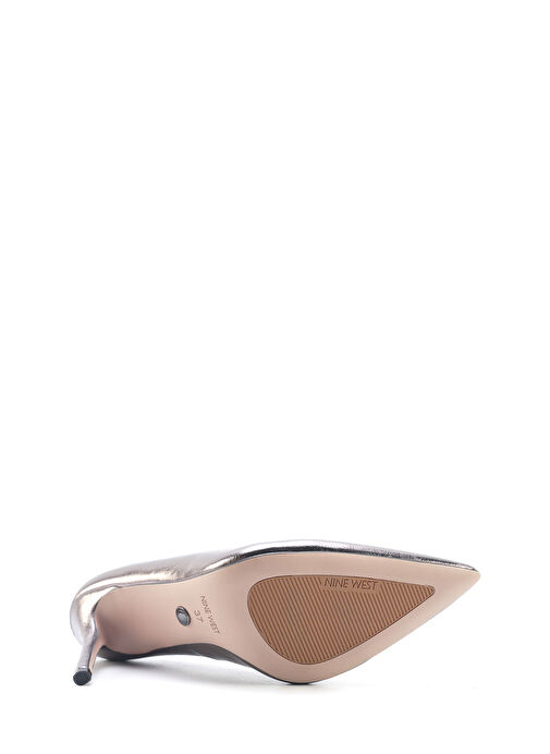 JULLY 5FX Gümüş Kadın Topuklu Ayakkabı - Görsel 5