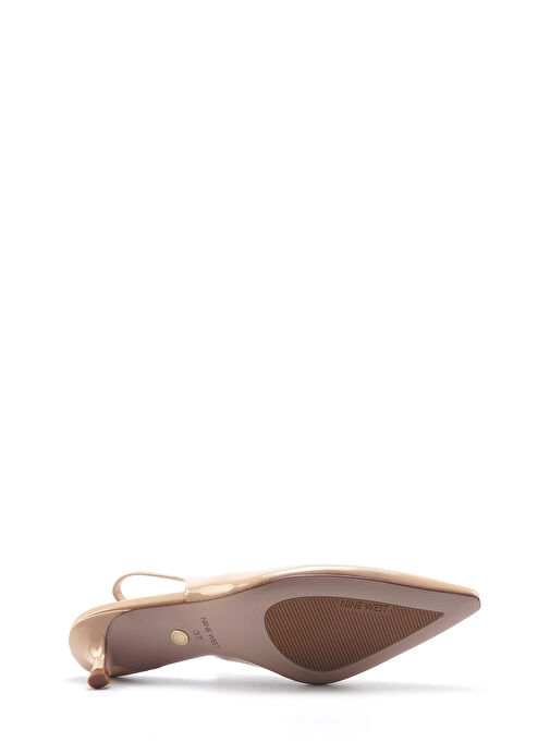 PAMELLA 5FX Bej Kadın Topuklu Ayakkabı - Görsel 5