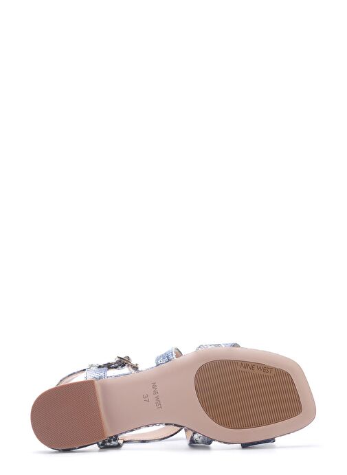 ETRINA2 5FX Mavi Kadın Düz Sandalet - Görsel 5