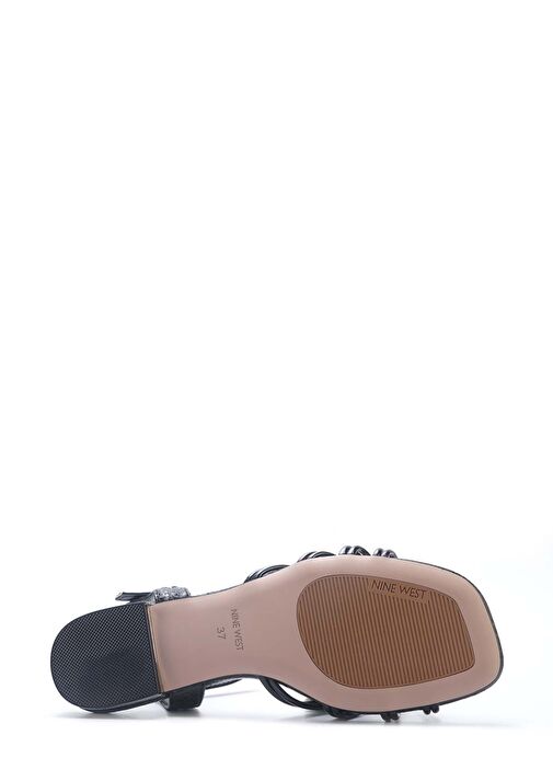 MABERA 5FX Siyah Kadın Düz Sandalet - Görsel 5