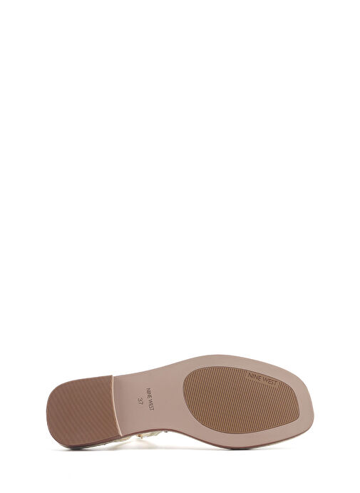 ORANE 5FX Altın Kadın Düz Sandalet - Görsel 5