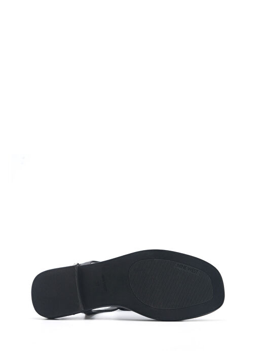 ORIEL 5FX Siyah Kadın Düz Sandalet - Görsel 5