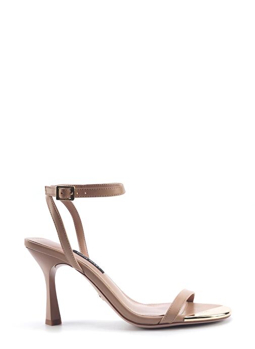 MARGARITA 5FX Krem Kadın Topuklu Sandalet - Görsel 2