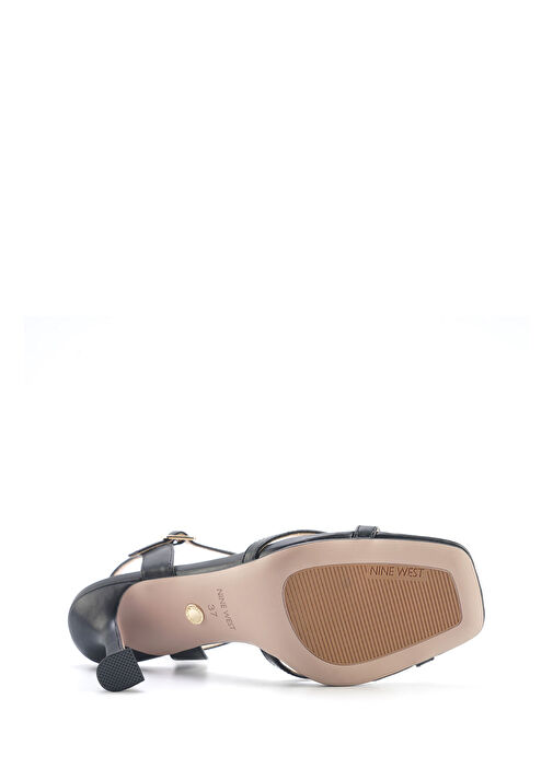 MILORA 5FX Siyah Kadın Topuklu Sandalet - Görsel 5