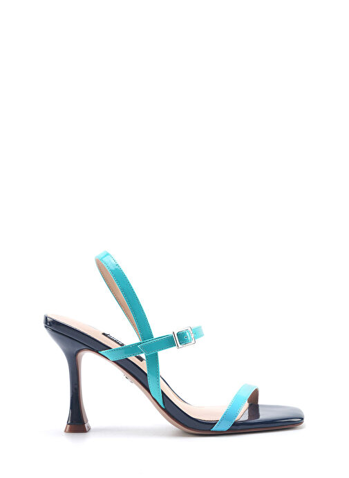 MONIQUE2 5FX Mavi Kadın Topuklu Sandalet - Görsel 2