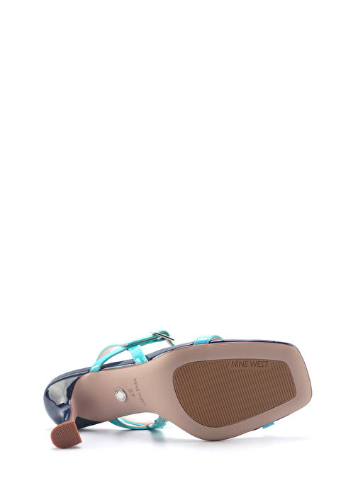 MONIQUE2 5FX Mavi Kadın Topuklu Sandalet - Görsel 5