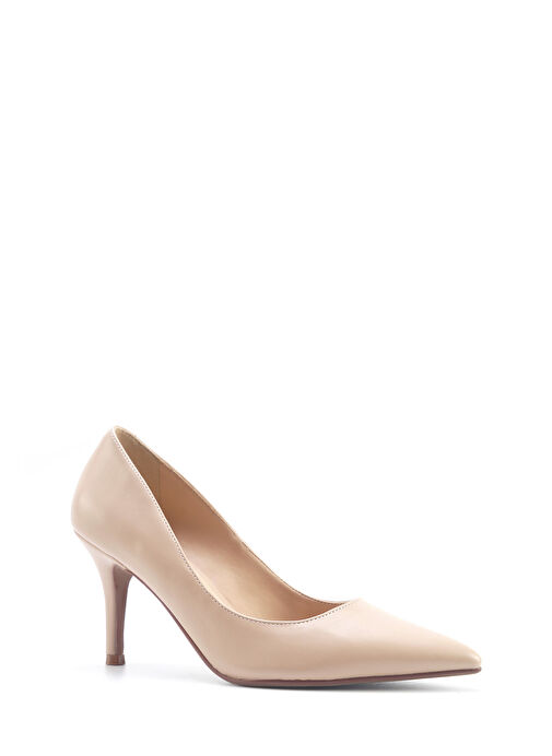 RIAH2 5FX Krem Kadın Topuklu Ayakkabı - Görsel 3