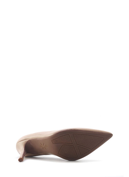 RIAH2 5FX Krem Kadın Topuklu Ayakkabı - Görsel 5