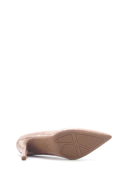 RENE 5FX Krem Kadın Topuklu Ayakkabı - Görsel 5