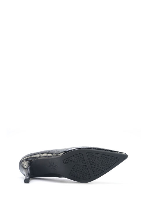 RENE 5FX Siyah Kadın Topuklu Ayakkabı - Görsel 5