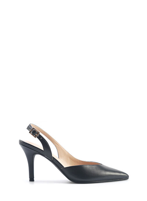 REYNAR 5FX Siyah Kadın Topuklu Ayakkabı - Görsel 2