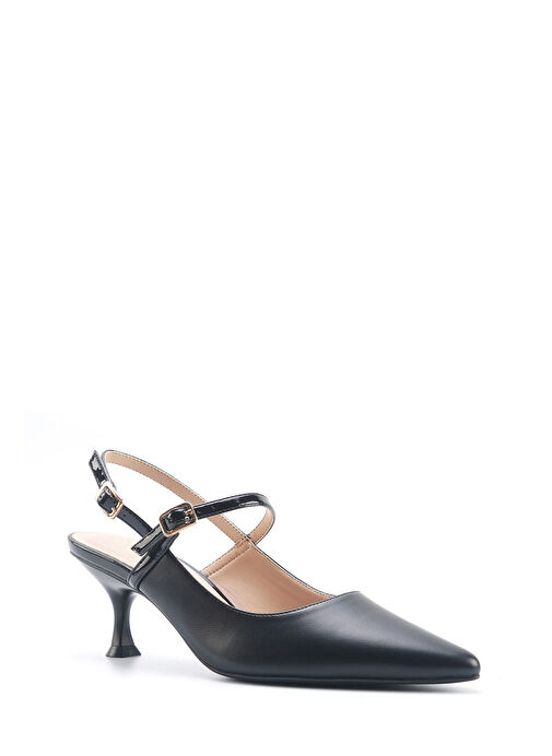 GALBINA 5FX Siyah Kadın Topuklu Ayakkabı - Görsel 2