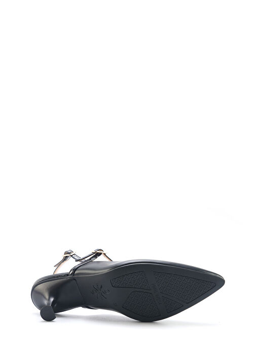 GALBINA 5FX Siyah Kadın Topuklu Ayakkabı - Görsel 5