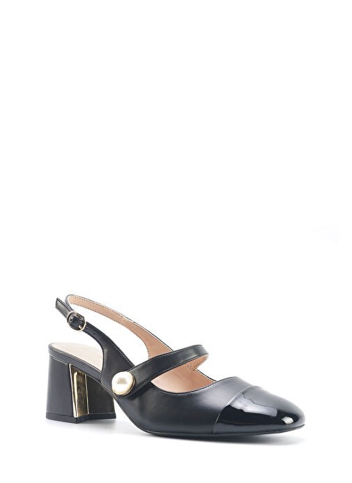 ENTA 5FX Siyah Kadın Topuklu Ayakkabı - Görsel 3