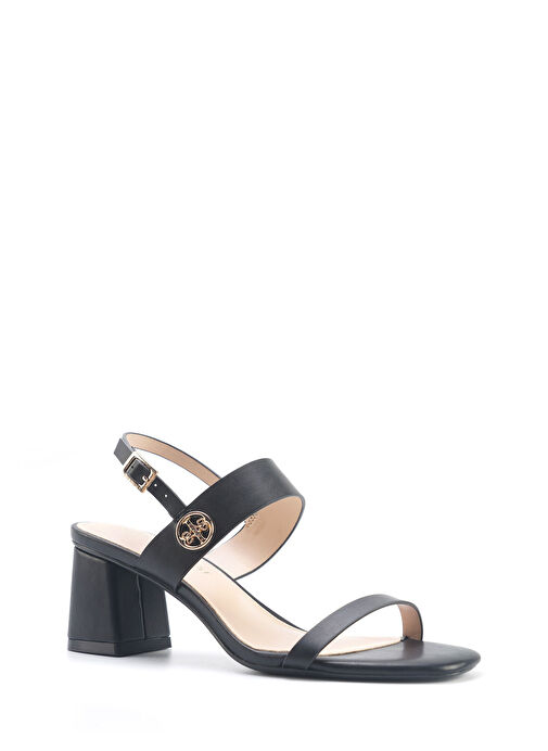 NACEDIA 5FX Siyah Kadın Topuklu Sandalet - Görsel 3