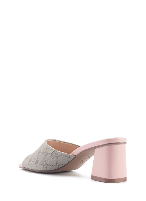 NACELL 5FX Pembe Kadın Topuklu Terlik - Görsel 4