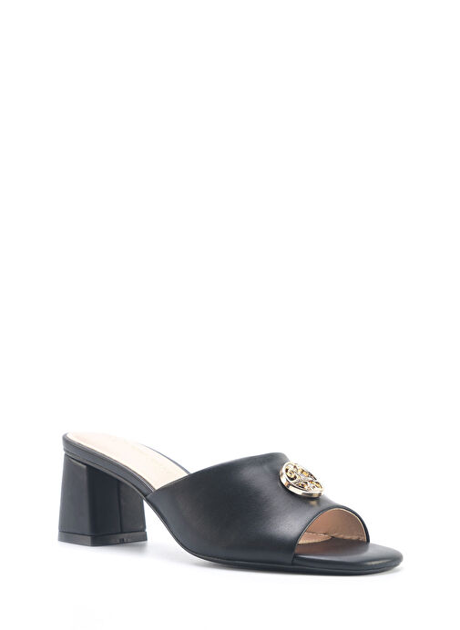 NACELL 5FX Siyah Kadın Topuklu Terlik - Görsel 3