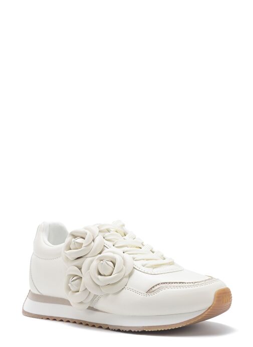 MERNEL 5FX KIRIK BEYAZ Kadın Sneaker - Görsel 3