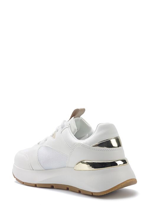 MANETT 5FX Beyaz Kadın Sneaker - Görsel 4
