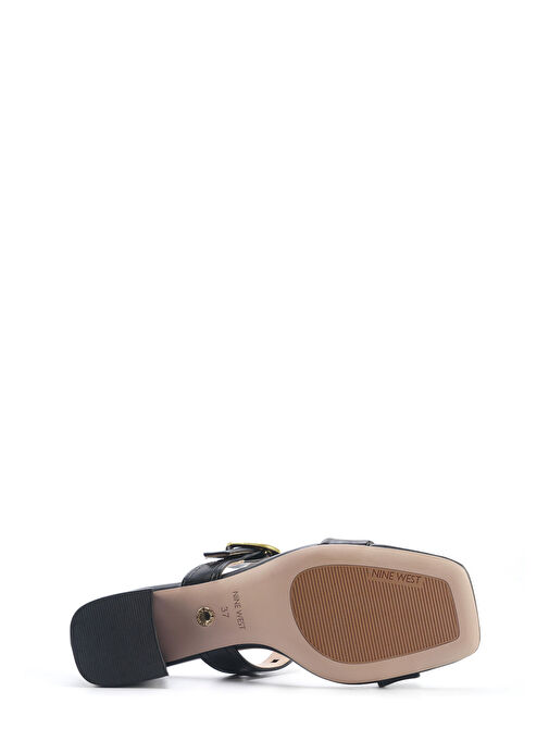 GARNET 5FX Siyah Kadın Topuklu Terlik - Görsel 5