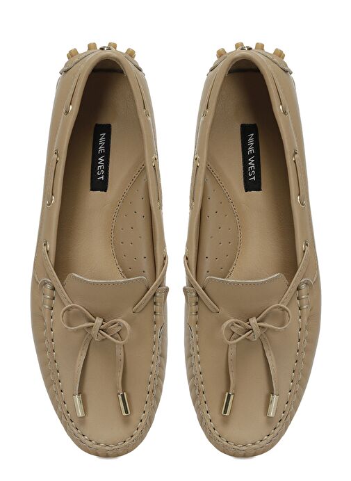 NEWHOLT 5FX Bej Kadın Loafer - Görsel 5