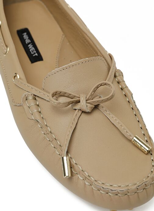 NEWHOLT 5FX Bej Kadın Loafer - Görsel 8