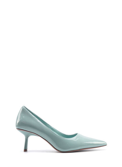 TUMAR 5FX Mavi Kadın Topuklu Ayakkabı - Görsel 2