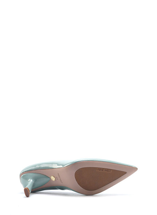 TUMAR 5FX Mavi Kadın Topuklu Ayakkabı - Görsel 5