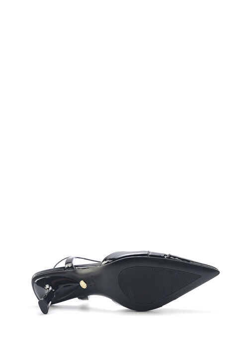 TUNMERA 5FX Siyah Kadın Topuklu Ayakkabı - Görsel 5