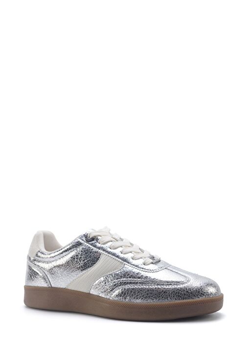 SAMRINA 5FX Gümüş Kadın Sneaker - Görsel 3
